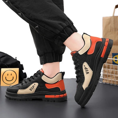 2024 New Shoes for Men Comfortable Lace Up Flat Men's Casual Shoes Outdoor Men's Sneakers Fashion Sport Vulcanized Shoes Male - Tiny Treasure Boutik