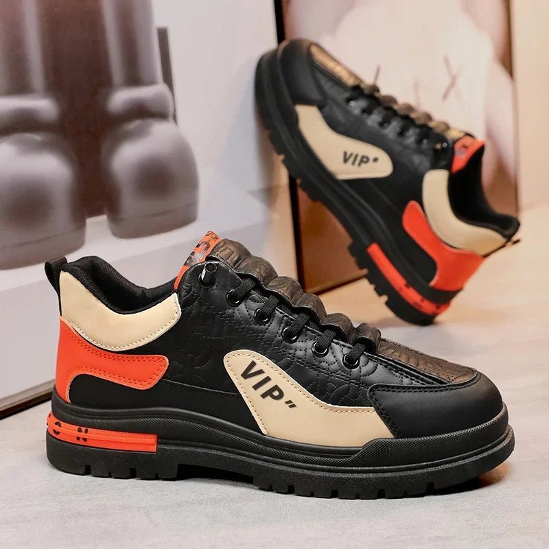 2024 New Shoes for Men Comfortable Lace Up Flat Men's Casual Shoes Outdoor Men's Sneakers Fashion Sport Vulcanized Shoes Male - Tiny Treasure Boutik