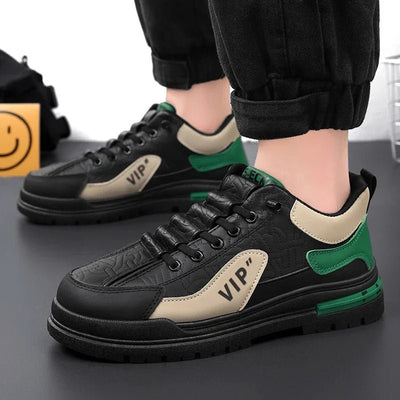 2024 New Shoes for Men Comfortable Lace Up Flat Men's Casual Shoes Outdoor Men's Sneakers Fashion Sport Vulcanized Shoes Male - Tiny Treasure Boutik