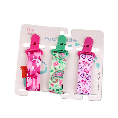 3 Pcs/Set Baby Pacifier Clips Pacifier Chain Dummy Clip Nipple Holder For Nipples Children Pacifier Clip Soother Holder attache - Tiny Treasure Boutik