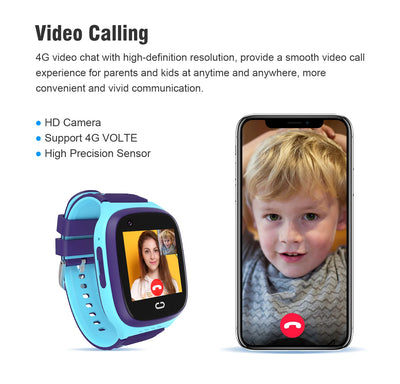 LT31 Video Call 4G Kids Smart Watch Waterproof WiFi GPS Camera Phone Child Baby Interesting Games Smartwatch Monitor Clock Gifts
