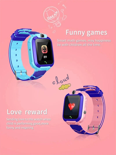 Xiaomi Kids Smart Watch SOS GPS Location Tracke Sim Card Call Child SmartWatch Camera Waterproof Watch Gift For Ios Android NEW