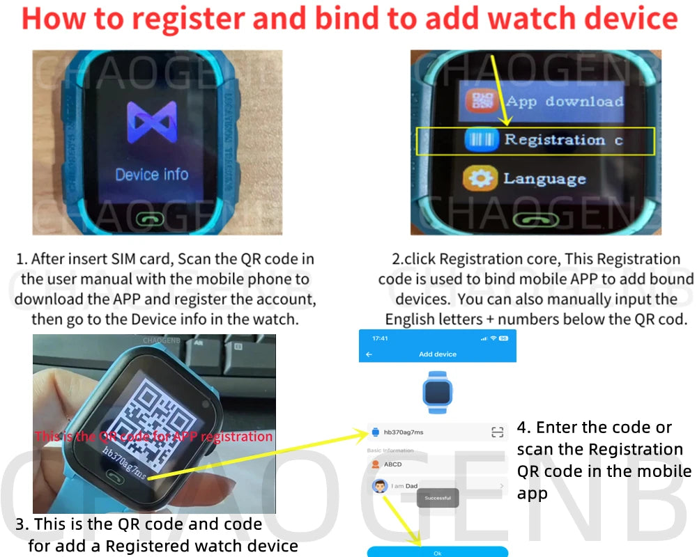 Children's SmartWatch Sim Card SOS Emergency GPS Location Video Call 2G Phone Smart Watch Kids Camera Waterproof Student Watches