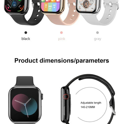 2025 New Original For Apple Watch 10 Smart Watch Men Body Temperature Bluetooth Call NFC GPS Sports Women SmartWatch for Apple