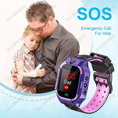 New Kids Smartwatch GPS Location Tracker SOS 2G Sim Call Child Smart Watch Camera IP67 Waterproof Watch Gift For IOS Android New