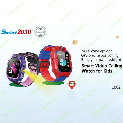 New Kids Smartwatch GPS Location Tracker SOS 2G Sim Call Child Smart Watch Camera IP67 Waterproof Watch Gift For IOS Android New
