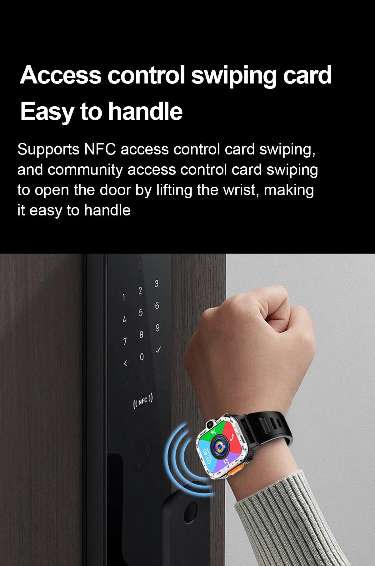 New Android 4G/5G SIM Card Smartwatch Man Woman GPS HD Camera 64G RAM NFC WiFi Google Play Sports NFC Smart Bracelet For XIAOMI