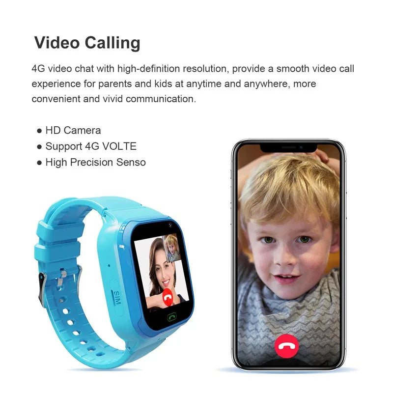 LT36 Kids Watch 4G Smart Watch GPS LBS Tracker Camera Video Call Wifi SOS IP67 Waterproof children 4g Sim Kids Smart watch