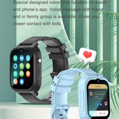 New 4G Video Call Chat Smart Watch Kids Student Waterproof GPS WIFI LBS Location 700Mah Battery Calculator Children Smartwatch