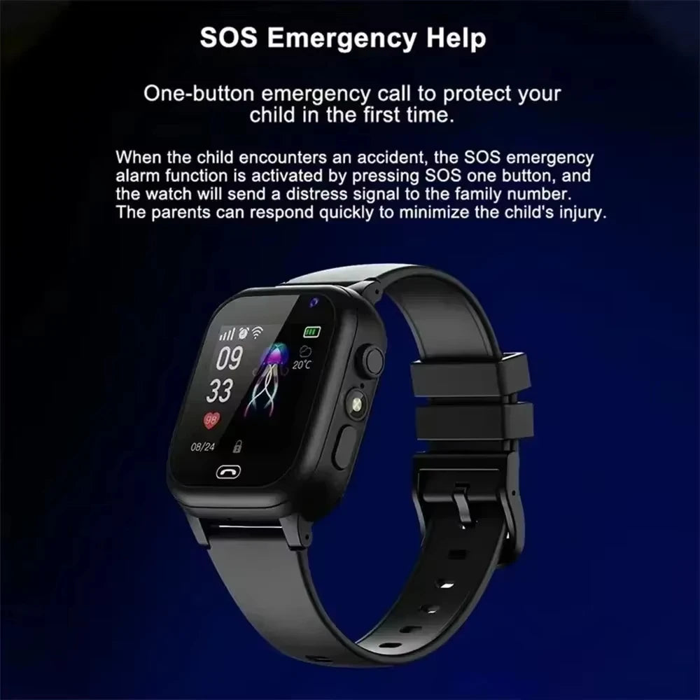 Xiaomi  Kids Smart Watch New Location Video Call SIM Card 5G Child Smartwatch SOS GPS Camera Waterproof Upgrade Watch For Boys G