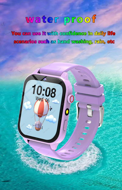 2025 New Smart Watch Kids 1.83 Inch Display 18 Games Sleep Monitor Camera Alarm Clock Children Kids Smartwatch Boys Girls Gifts