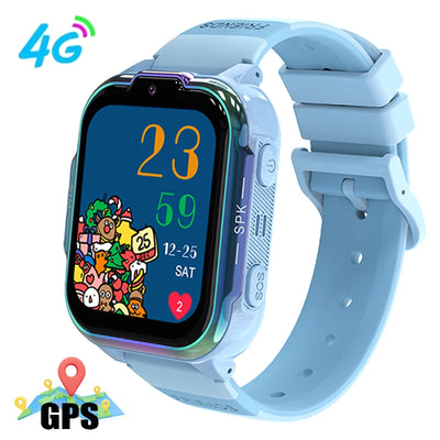 2025 NEW For Xiaomi GPS Children's Smart Watch 4G Track Video Call Camera SOS Waterproof Display Location LBS Tracker SmartWatch
