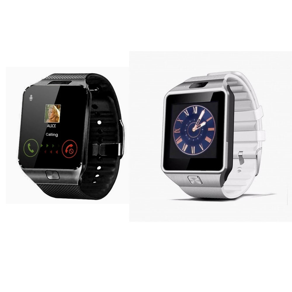 DZ09 Smart Watch TF SIM Card Digital Touch Screen Camera Smartwatch Bluetooth Remote Camera WristWatch For IOS & Android Phones