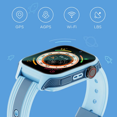 2025 New VK36 4G Children Smartwatch Camera Video Call SOS SIM Card WIFI GPS Positioning Compatible with Android IOS Kids Watch