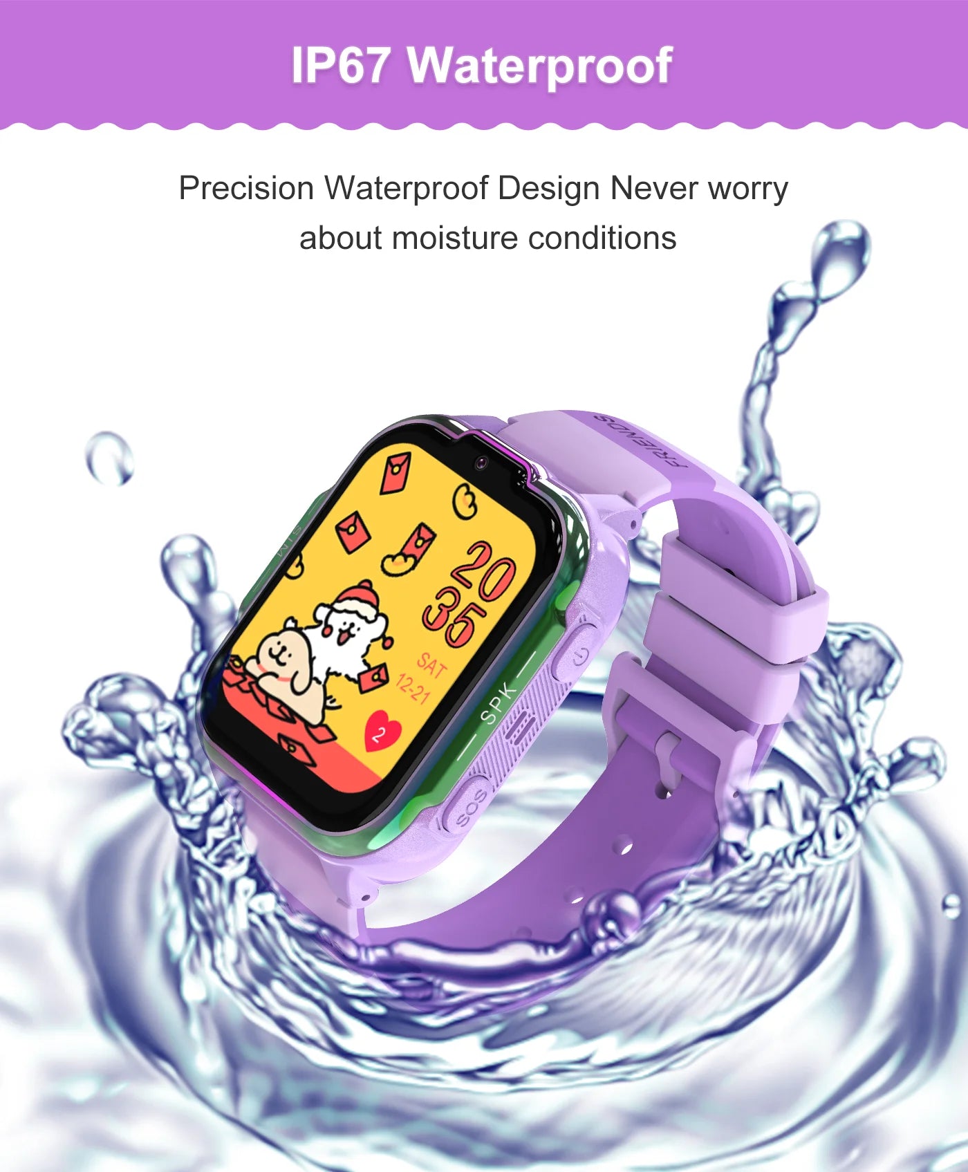 2025 NEW For Xiaomi GPS Children's Smart Watch 4G Track Video Call Camera SOS Waterproof Display Location LBS Tracker SmartWatch