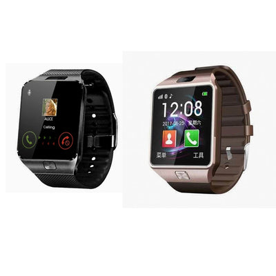 DZ09 Smart Watch TF SIM Card Digital Touch Screen Camera Smartwatch Bluetooth Remote Camera WristWatch For IOS & Android Phones