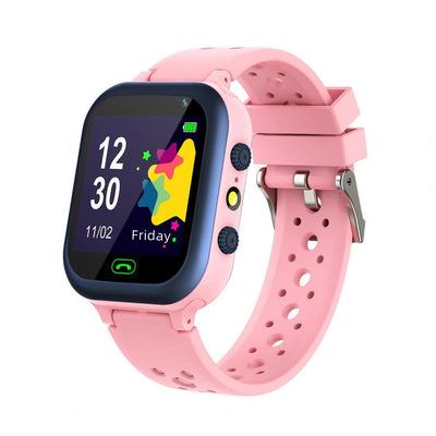 Children's SmartWatch Sim Card SOS Emergency GPS Location Video Call 2G Phone Smart Watch Kids Camera Waterproof Student Watches