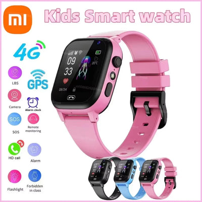 Xiaomi  Kids Smart Watch New Location Video Call SIM Card 5G Child Smartwatch SOS GPS Camera Waterproof Upgrade Watch For Boys G