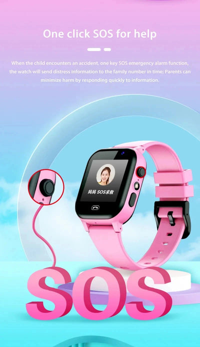 Xiaomi  Kids Smart Watch New Location Video Call SIM Card 5G Child Smartwatch SOS GPS Camera Waterproof Upgrade Watch For Boys G
