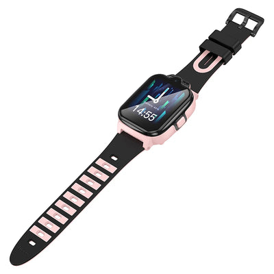 HOCO 1.6inch 2.5D HD Touch Screen 4G Children Phone Watch LBS GPS WIFI Positioning Kid Smart Watch Support GSM WCDMA FDD Network