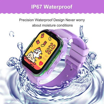 2025 NEW For Xiaomi GPS Children's Smart Watch 4G Track Video Call Camera SOS Waterproof Display Location LBS Tracker SmartWatch