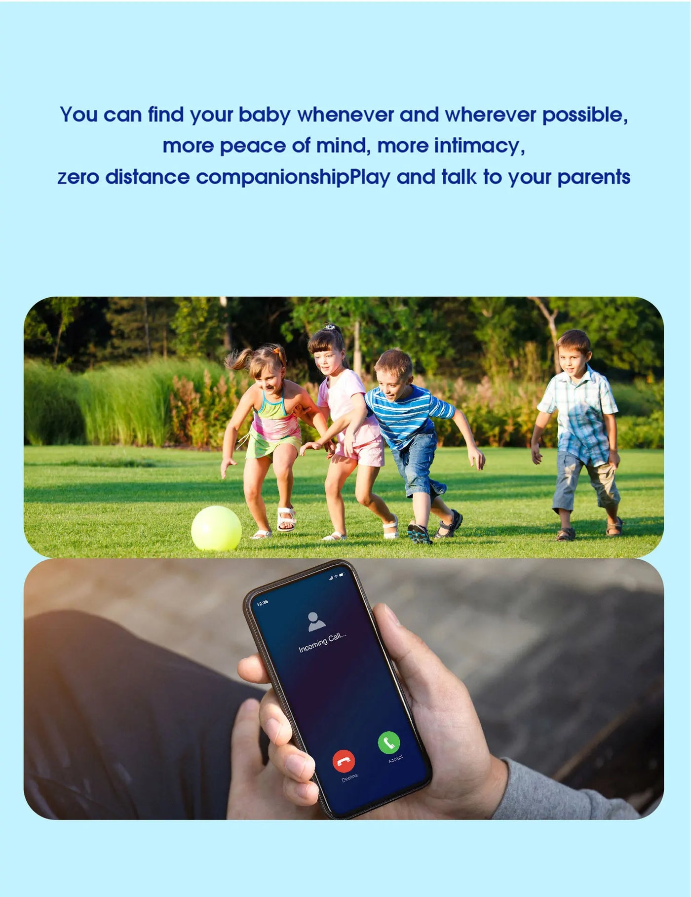 2025 new 4G children's smart phone watch GPS tracking high-definition video call IP67 waterproof parental control SOS anti loss