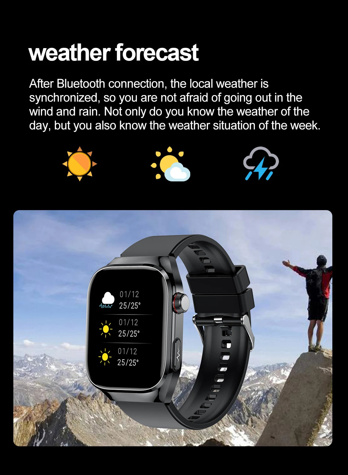 2025 New Micro Physical Examination ECG Smart Watch Men Uric Acid Body Fat Five Organ BP Health Watches HD Call Smart Bracelet