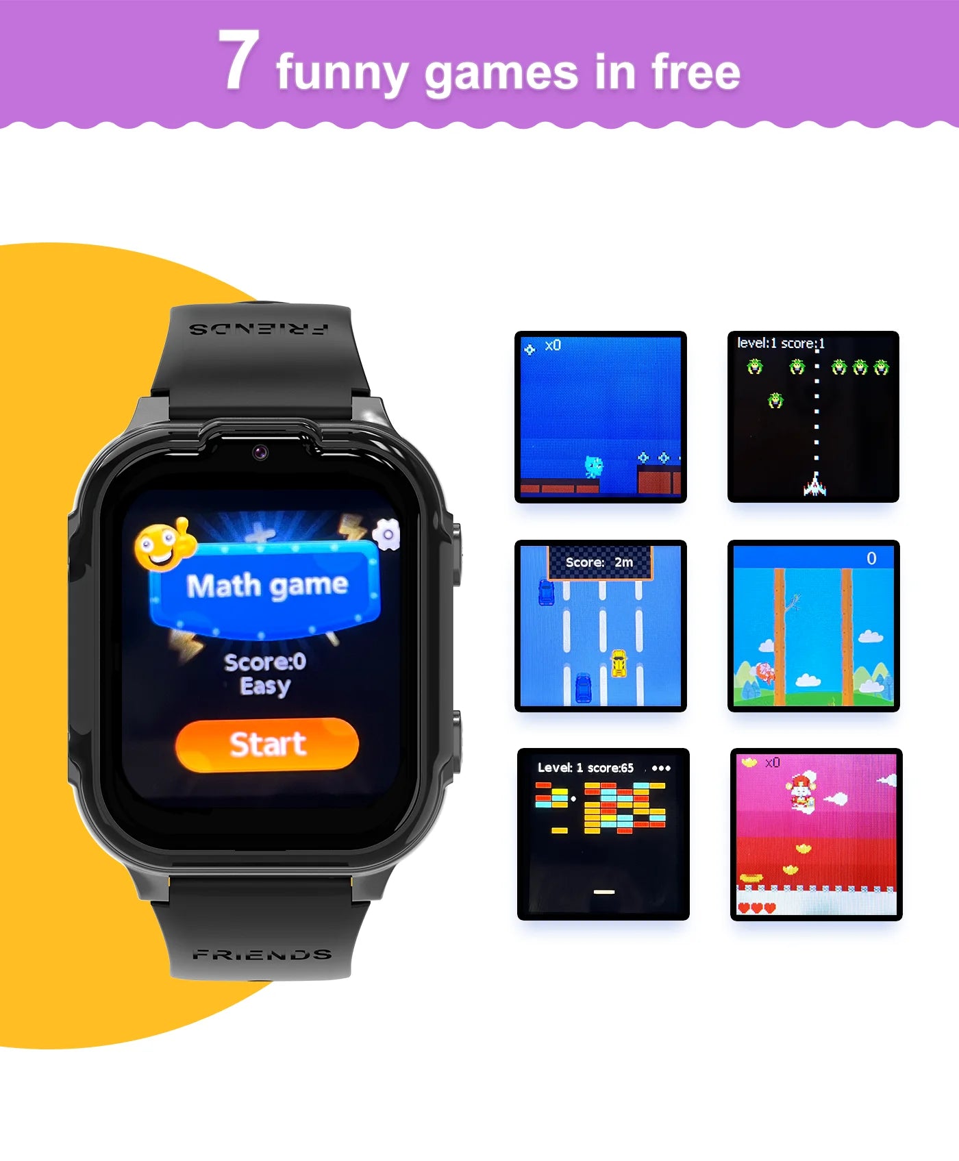 2025 NEW For Xiaomi GPS Children's Smart Watch 4G Track Video Call Camera SOS Waterproof Display Location LBS Tracker SmartWatch