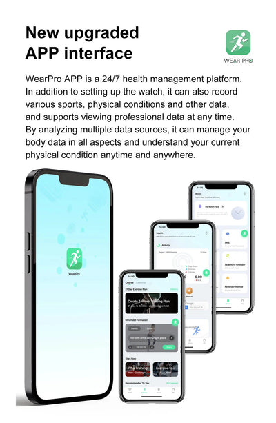 New GPS Smart Watch Men For Apple Watch 9 Series Always On Display Body Temperature BT Call NFC Women Smartwatch For IOS Android