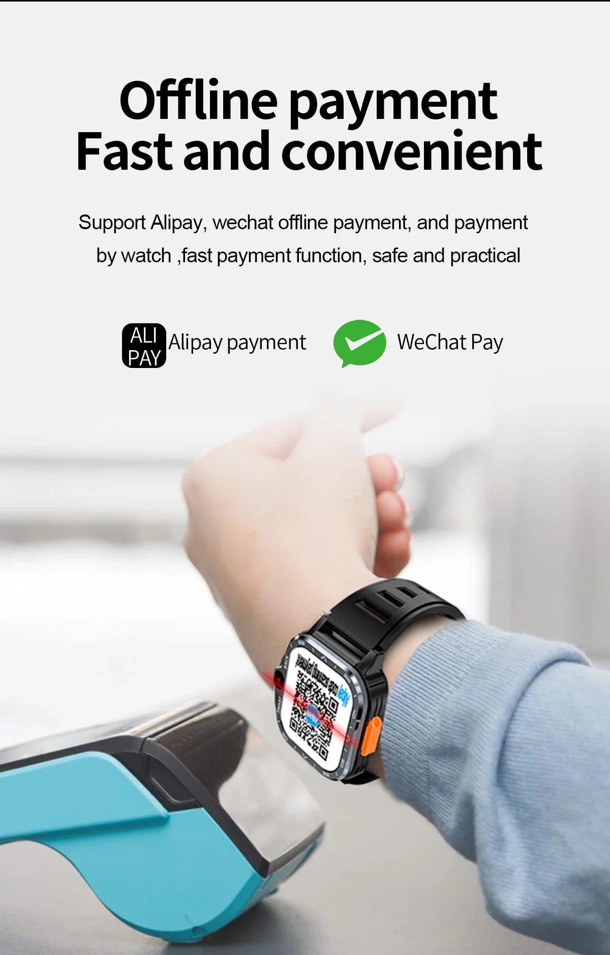 New Android 4G/5G SIM Card Smartwatch Man Woman GPS HD Camera 64G RAM NFC WiFi Google Play Sports NFC Smart Bracelet For XIAOMI