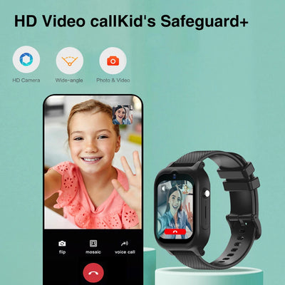 New 4G Video Call Chat Smart Watch Kids Student Waterproof GPS WIFI LBS Location 700Mah Battery Calculator Children Smartwatch