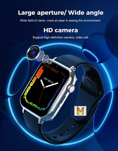 Xiaomi Mijia Kids 4G Smart Watch SOS GPS Tracker Bracelet Video Call Chat Camera Children SIM Smartwatch for Boys Girls  Gift