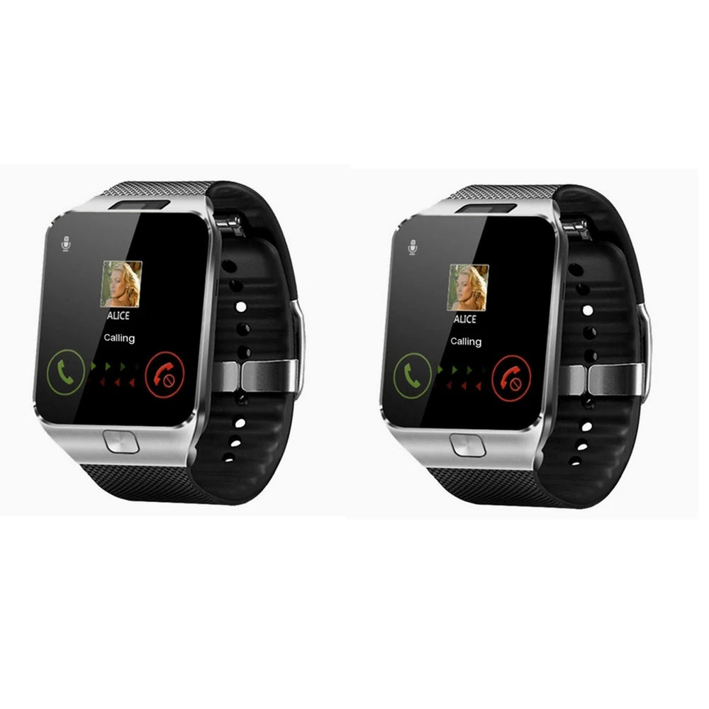DZ09 Smart Watch TF SIM Card Digital Touch Screen Camera Smartwatch Bluetooth Remote Camera WristWatch For IOS & Android Phones
