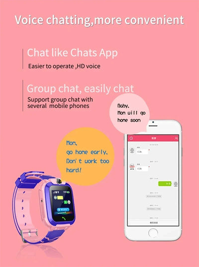 Xiaomi Kids Smart Watch SOS GPS Location Tracke Sim Card Call Child SmartWatch Camera Waterproof Watch Gift For Ios Android NEW