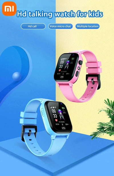 Xiaomi  Kids Smart Watch New Location Video Call SIM Card 5G Child Smartwatch SOS GPS Camera Waterproof Upgrade Watch For Boys G