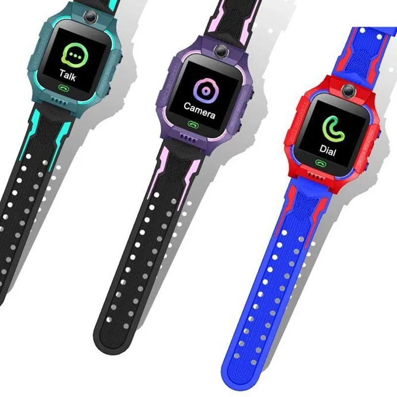 Q19 Kids Smart Watch Kids GPS WIFI 2G Sim Card LBS Tracker SOS Camera Children Voice Smartwatch Touchscreen Video Call Watch