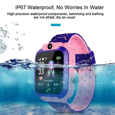 Xiaomi Kids Smart Watch SOS GPS Location Tracke Sim Card Call Child SmartWatch Camera Waterproof Watch Gift For Ios Android NEW