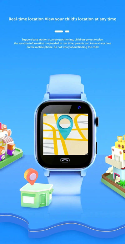 Xiaomi  Kids Smart Watch New Location Video Call SIM Card 5G Child Smartwatch SOS GPS Camera Waterproof Upgrade Watch For Boys G