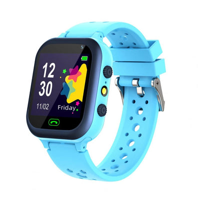 Children's SmartWatch Sim Card SOS Emergency GPS Location Video Call 2G Phone Smart Watch Kids Camera Waterproof Student Watches