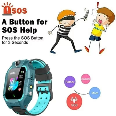 Xiaomi Kids 4G Smart Watch SOS GPS Location Sim Card Call Camera Child SmartWatch Camera Waterproof Watch Gift For IOS Android
