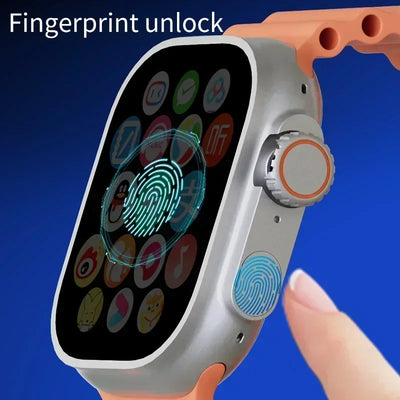 New DW100 4G Android Smartwatch Global Call Fingerprint Unlock 4G SIM Card 2.29 Inch AMOLED Video Chat WIFI GPS App Download