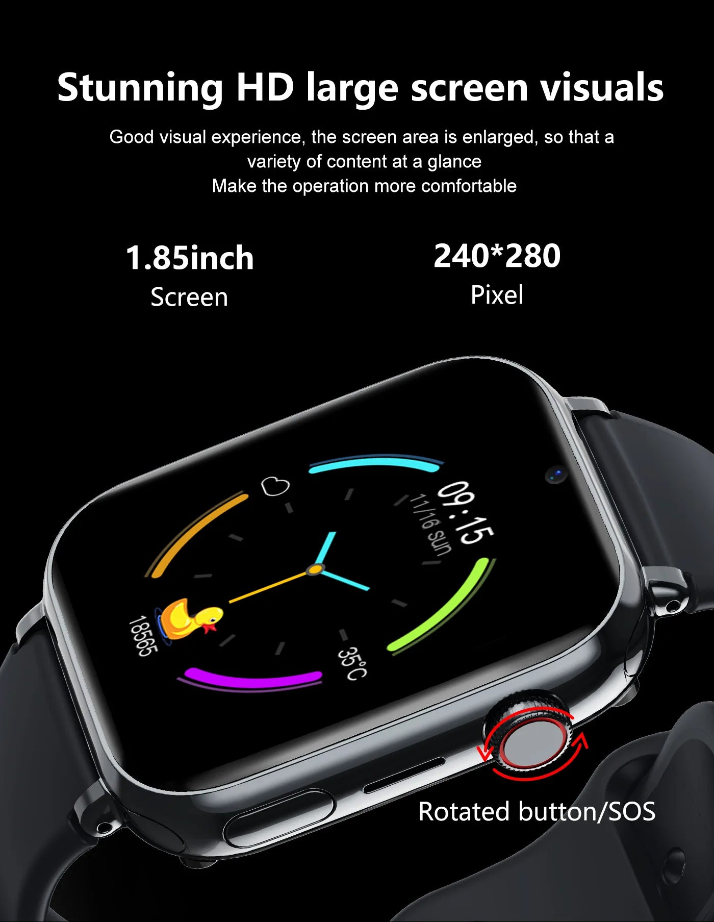 Xiaomi Mijia Kids 4G Smart Watch SOS GPS Tracker Bracelet Video Call Chat Camera Children SIM Smartwatch for Boys Girls  Gift