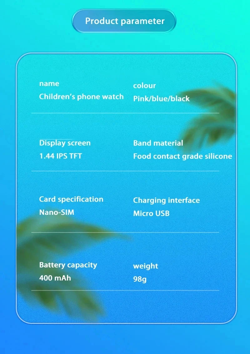 Xiaomi  Kids Smart Watch New Location Video Call SIM Card 5G Child Smartwatch SOS GPS Camera Waterproof Upgrade Watch For Boys G