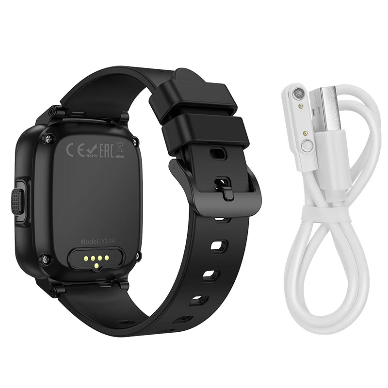 HOCO 1.6inch 2.5D HD Touch Screen 4G Children Phone Watch LBS GPS WIFI Positioning Kid Smart Watch Support GSM WCDMA FDD Network