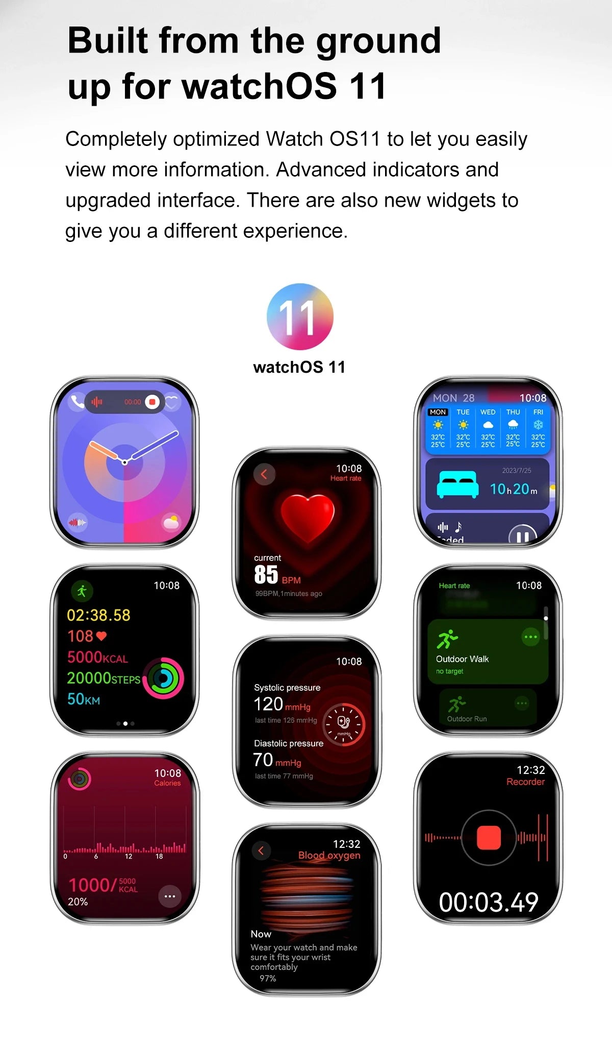 New GPS Smart Watch Men For Apple Watch 9 Series Always On Display Body Temperature BT Call NFC Women Smartwatch For IOS Android