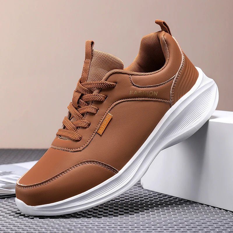 Autumn Light Men Sneakers Lace Up Casual Shoes For Men Cushioning Men Sport Shoes For Running Winter Waterproof Walking Shoes - Tiny Treasure Boutik