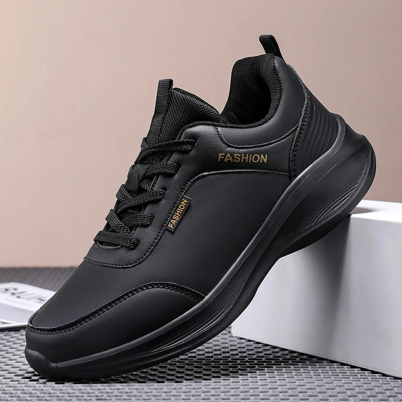 Autumn Light Men Sneakers Lace Up Casual Shoes For Men Cushioning Men Sport Shoes For Running Winter Waterproof Walking Shoes - Tiny Treasure Boutik