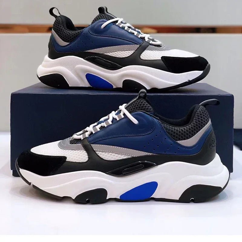 Designer B22 Sneakers Men High Quality Fashion Style Men Casual Shoes Comfortable breathable Mesh Outdoor Walking running Shoes - Tiny Treasure Boutik