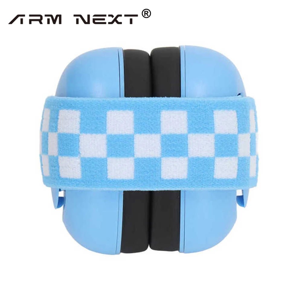 Infant Ear Muffs Noise Cancelling Soft Padded Design Baby Ear Protection Headphones with Elastic Headband - Tiny Treasure Boutik