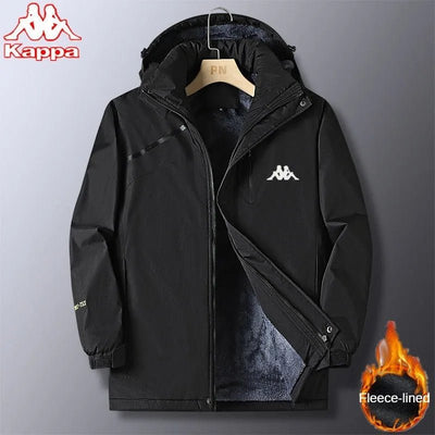 Kappa Jacket Men's Autumn Winter 2024 New Luxury Brand Loose Windbreaker Outdoor Multi - pocket Windproof Waterproof Jackets Top - Tiny Treasure Boutik